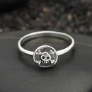 Skull Sterling Silver Ring-1