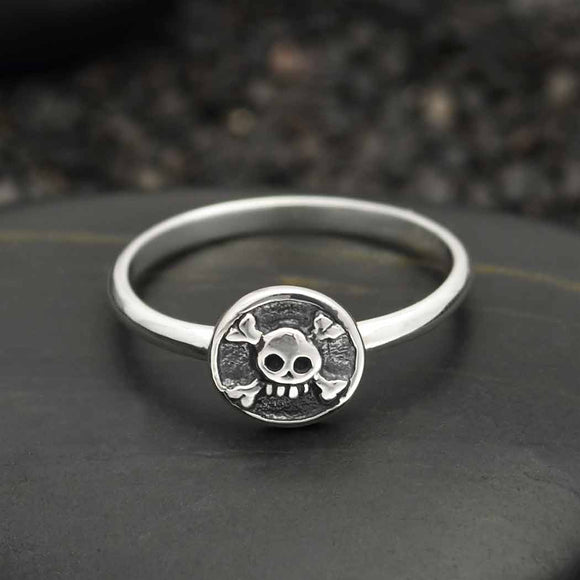 Skull Sterling Silver Ring