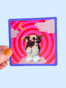 Mogwai On the Move Sticker-3