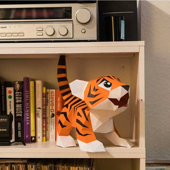 Baby Tiger PaperCraft Art Kit