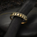 Moon Phases Bronze Ring-1