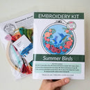 Summer Hummingbird Embroidery Kit-4