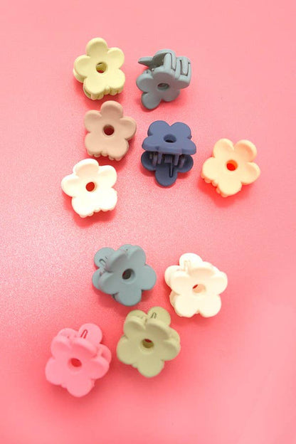 Mini Hair Clips - Pack of 10