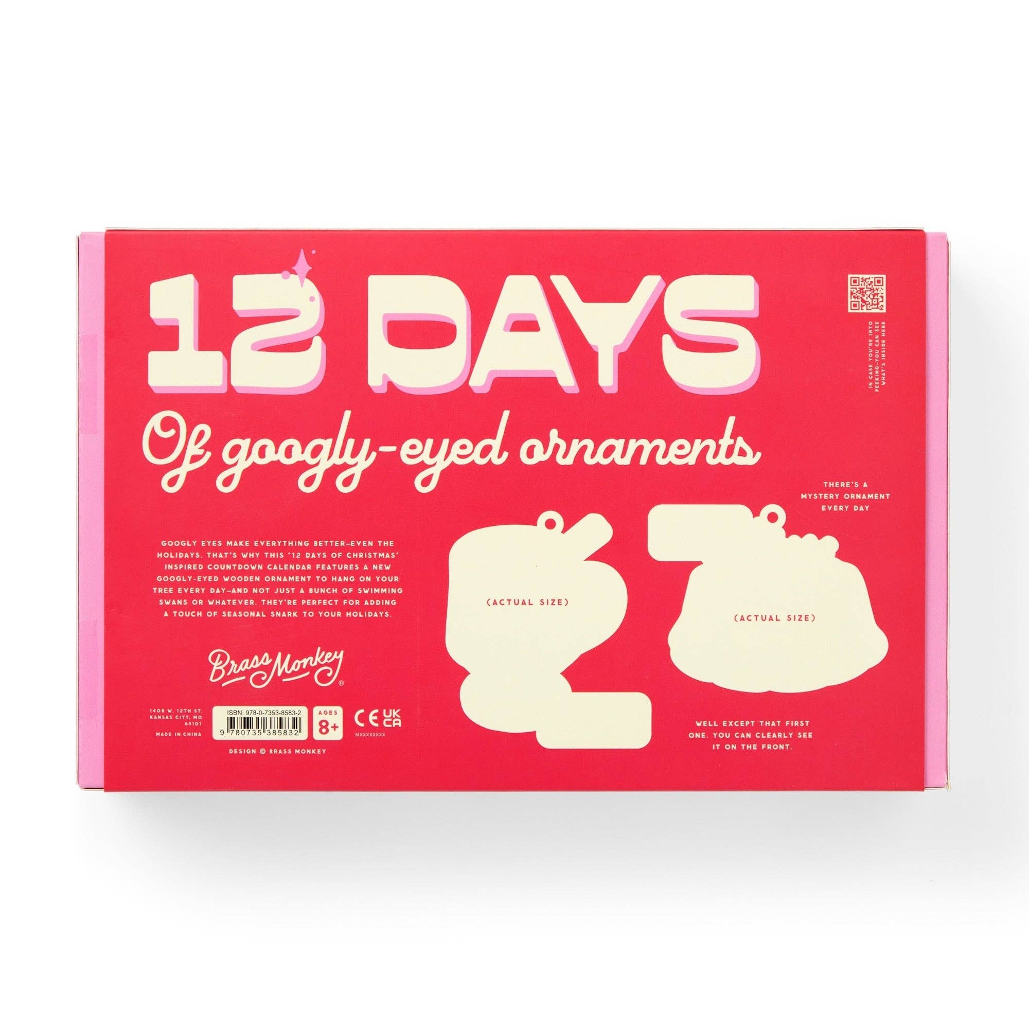 Googly & Bright Ornament Advent Calendar