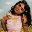 Ripe Banana Statement Necklace-3