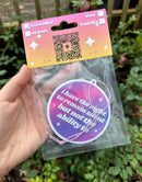 Right To Remain Silent Air Freshener-3