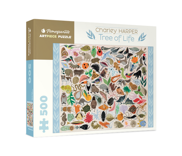Tree of Life Charley Harper 500-piece Jigsaw Puzzle