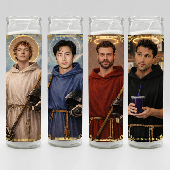 Saint Heated Prayer Candles