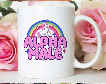 Alpha Male Unicorn Mug