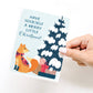 Merry Little Christmas Fox Card