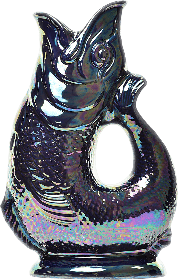 Cobalt Lustre XL Gluggle Jug
