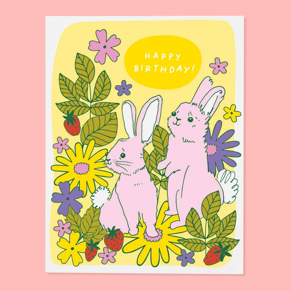 Birthday Bunnies Card