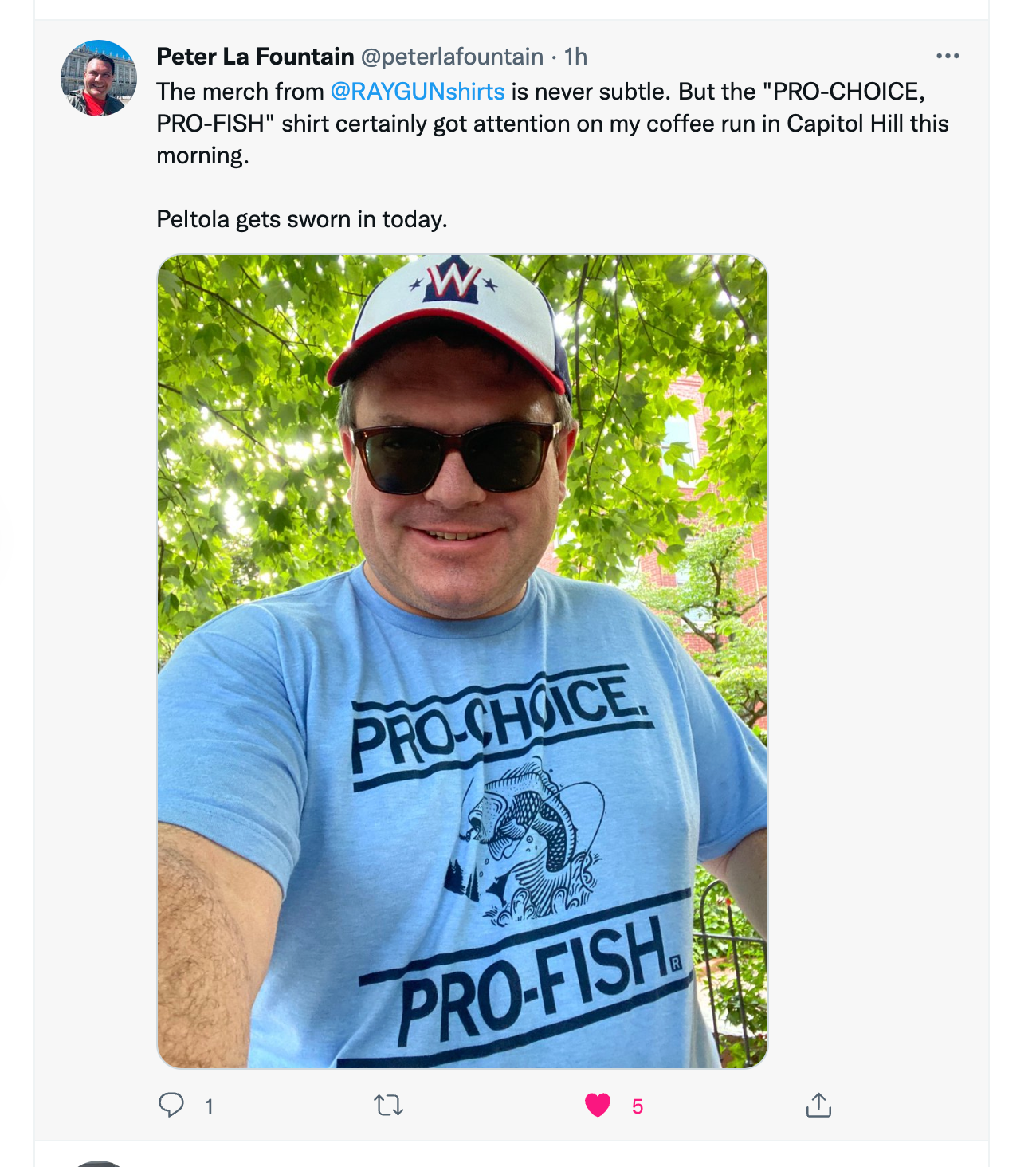 Pro-Choice Pro-Fish Tee