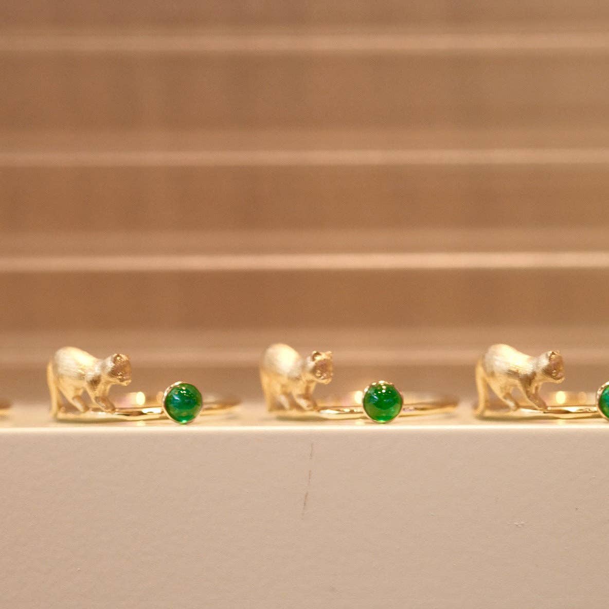 Cute Cat Stackable Ring