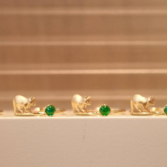 Cute Cat Stackable Ring