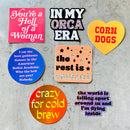 Crazy for Cold Brew Sticker-4