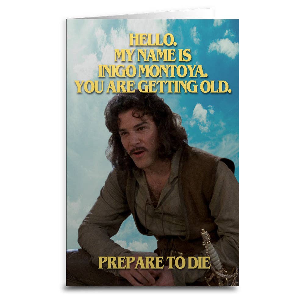 Inigo Montoya Birthday Card