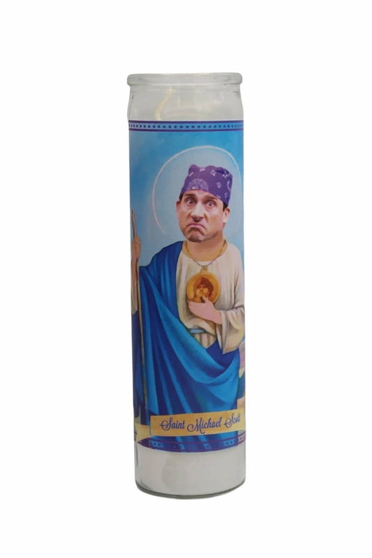 Michael Scott Prison Mike Altar Candle