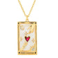 Lovers Tarot 18K Plated Necklace