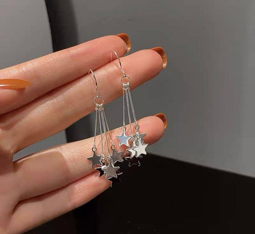 5 Star Earrings