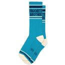 Favorite Brother Gym Crew Socks-1
