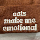 Cats Make Me Emotional Beanie-6