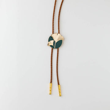 Ginkgo Bolo Tie - 0