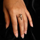 Raven Skull Bronze Ring