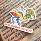 Us in Another Universe Medieval Sticker