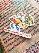 Us in Another Universe Medieval Sticker-8