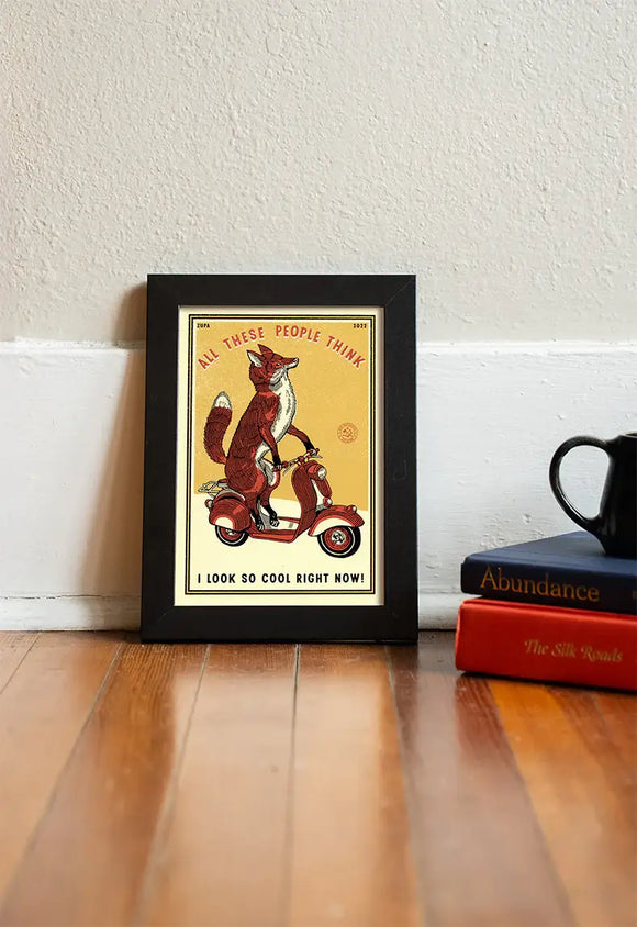 So Cool Fox Print