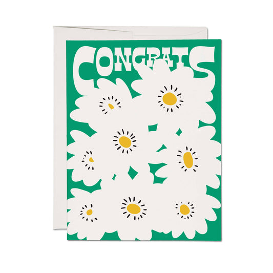 Congrats Poppies Card