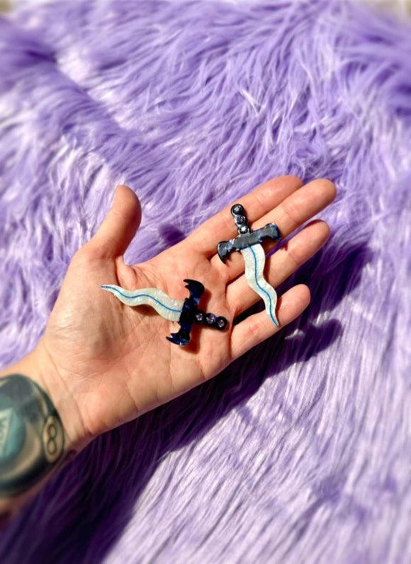 Dagger Hair Clip Set