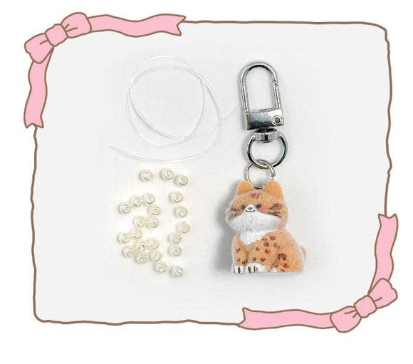 Fluffy Cat DIY Surprise Blind Box Keychain Kit
