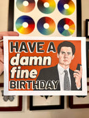 Twin Peaks Agent Cooper Birthday Card-2