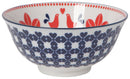 Red Navy Bird Bowl - 6 inch-1