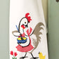 Kitchen Chicken Retro Kitchen Towel