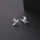 Dainty Bird Stud Earrings-1