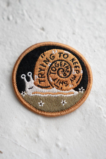 Trying Snail Felt Sticky Patch