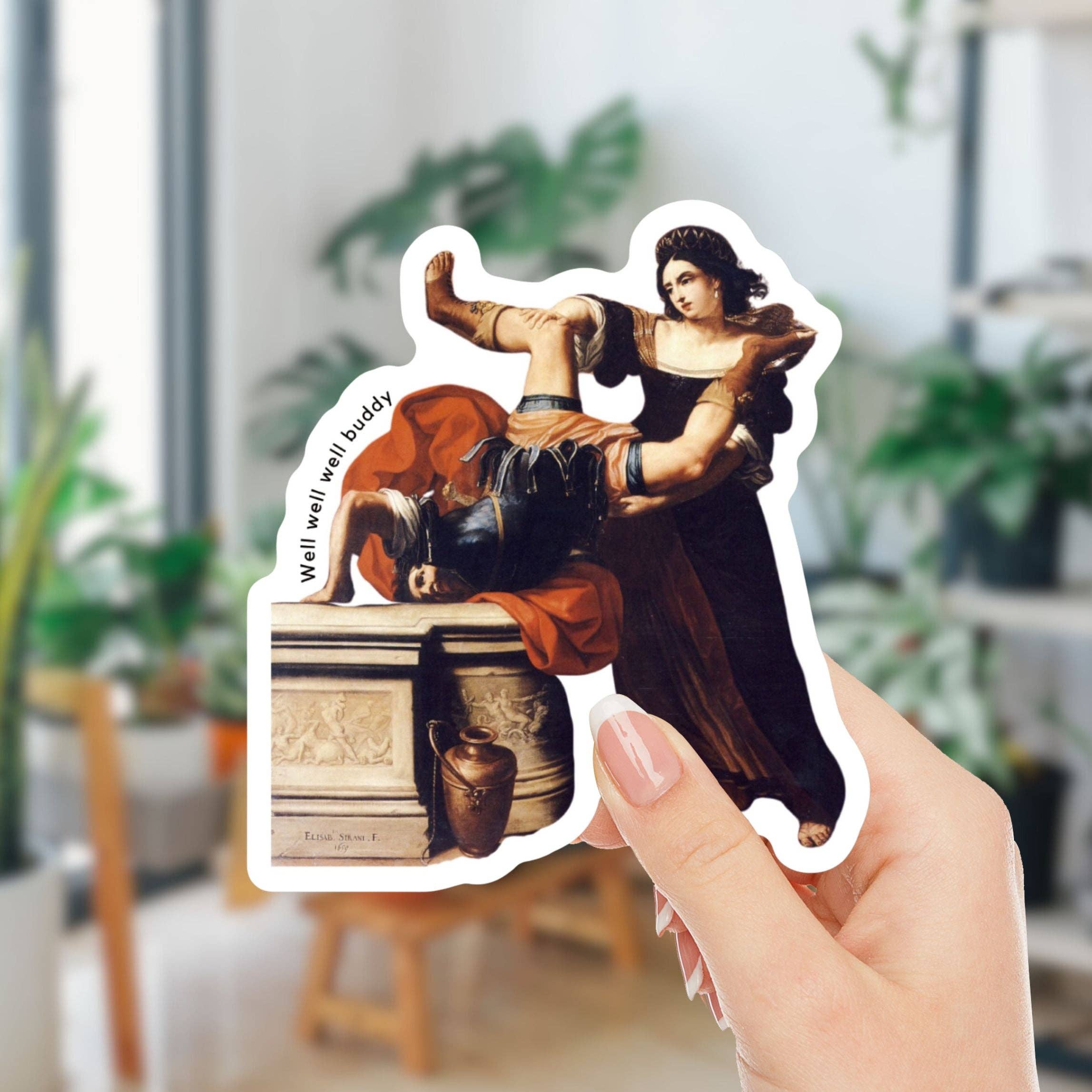 Timoclea Painting Sticker