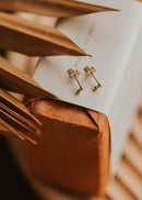 Hello Adorn: Double Dot Studs-5