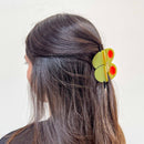Large Olive Hair Claw Clip-2