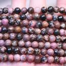 Gemstone Round Bead Bracelets-48