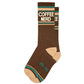 Coffee Nerd Gym Crew Socks