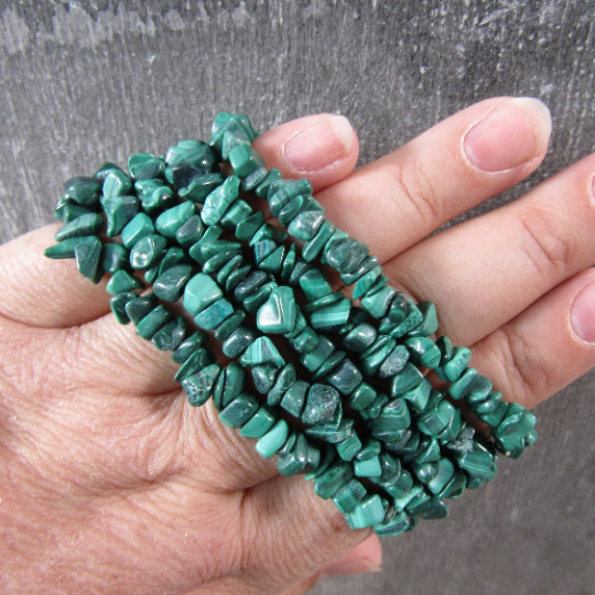 Gemstone Chip Bracelets