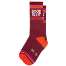 Book Slut Gym Crew Socks-1