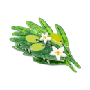 Large Olive Branch Hair Claw Clip-6