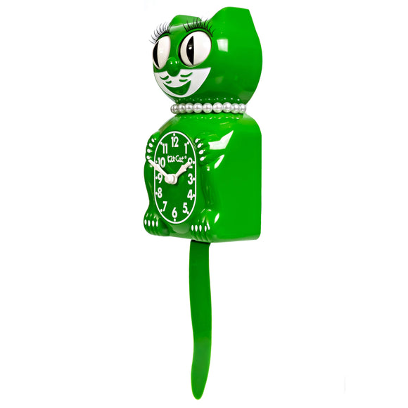 Classic Green Lady Kit-Cat Klock