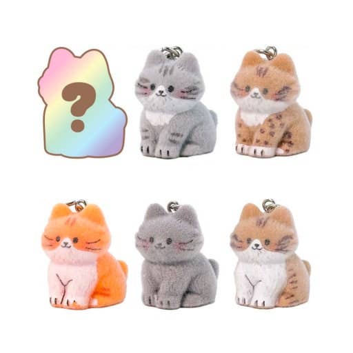 Fluffy Cat DIY Surprise Blind Box Keychain Kit