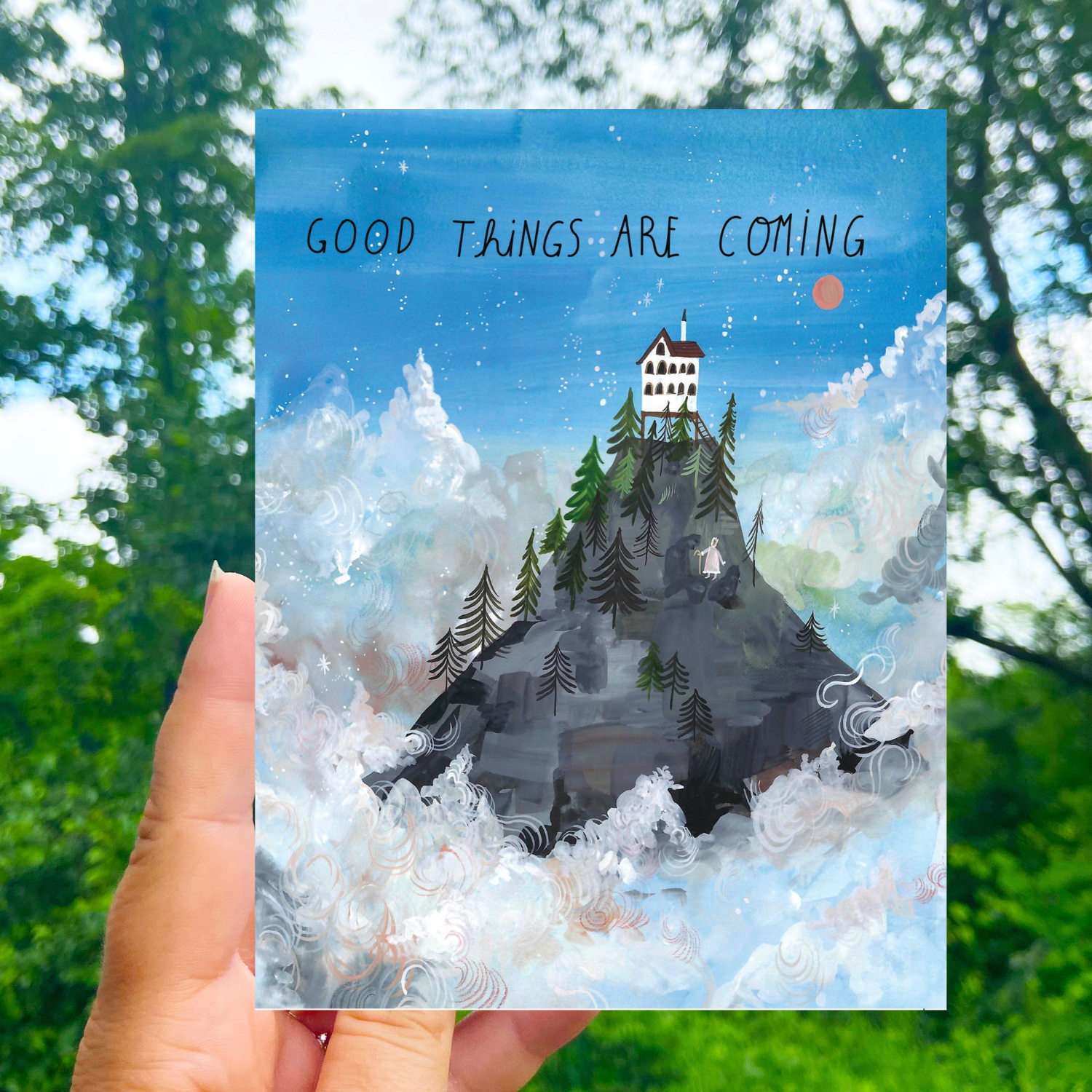 Good Things Are Coming Card - 0